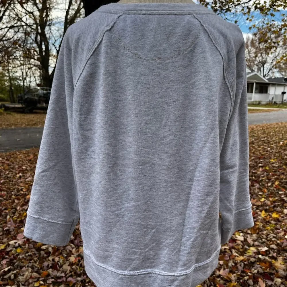 Calvin Klein Performance Grey and Green Sweatshirt, Size M